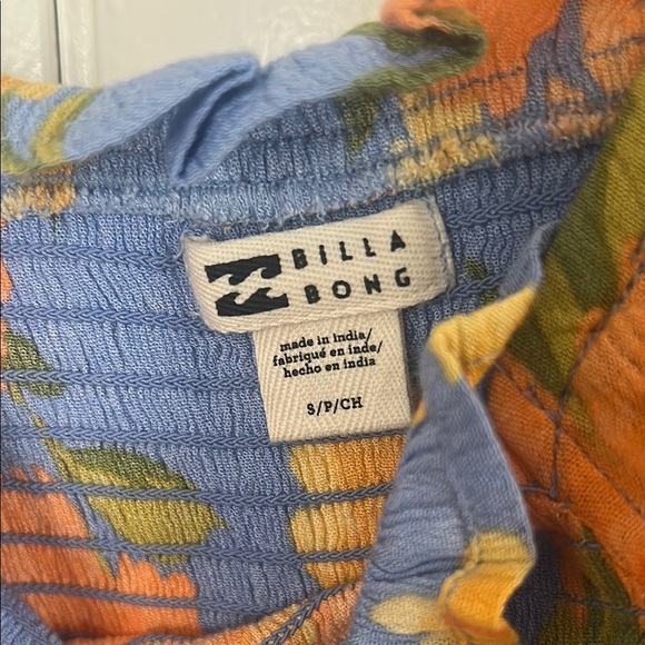 Billabong Golden Daze Floral Crop Top size small - Picture 4 of 7